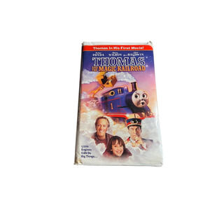 Thomas‎ and the Magic Railroad VHS Movie Alec Baldwin Peter Fonda Kids 2000 G